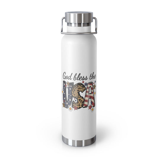 Copper Vacuum Insulated Bottle, 22oz